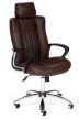 Кресло для руководителя TetChair OXFORD хром brown