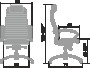 Кресло для руководителя Метта Samurai K-1.04 коричневый - 4